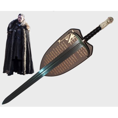 GAME OF THRONES - Lungo artiglio spada Jon Snow Mormont version