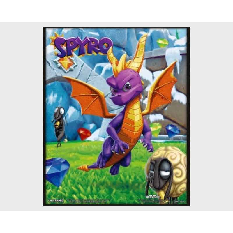 SPYRO - Shinigami - Quadro Lenticolare 3D