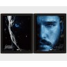 GAME OF THRONES - Jon Snow VS Night King - Quadro Lenticolare 3D Doppia Immagine