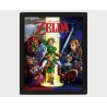 THE LEGEND OF ZELDA - Framed - Quadro Lenticolare 3D