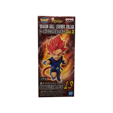 DRAGON BALL LEGENDS Collab - World Collectable Figure Vol.3 - Shallot SSJ God (Bandai Spirits)