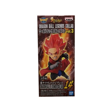 DRAGON BALL LEGENDS Collab - World Collectable Figure Vol.3 - Giblet SSJ God (Bandai Spirits)
