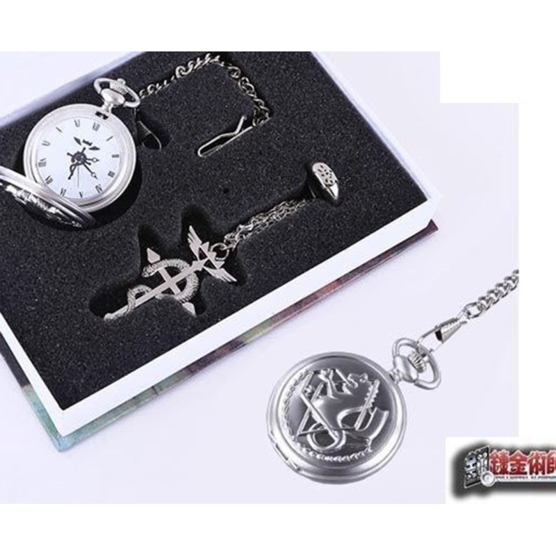 Fullmetal Alchemist - Set Orologio+Anello+Ciondolo