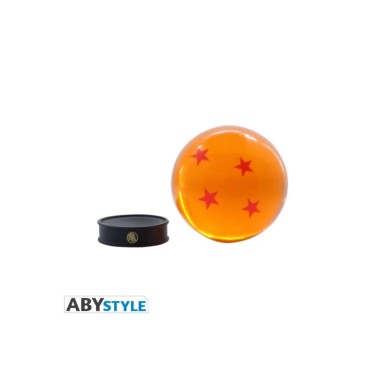 DRAGON BALL - Sfera del Drago a 4 Stelle da 75mm + Base (AbyStyle)