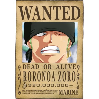 ONE PIECE - Wanted Luffy