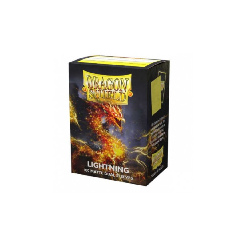 BUSTINE PROTETTIVE - x100 Lightning Matte - Standard Size (Dragon Shield)