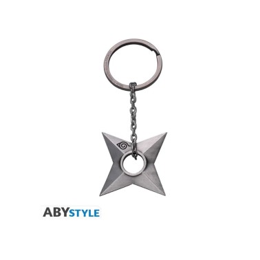 NARUTO SHIPPUUDEN - Portachiavi Shuriken (AbyStyle)