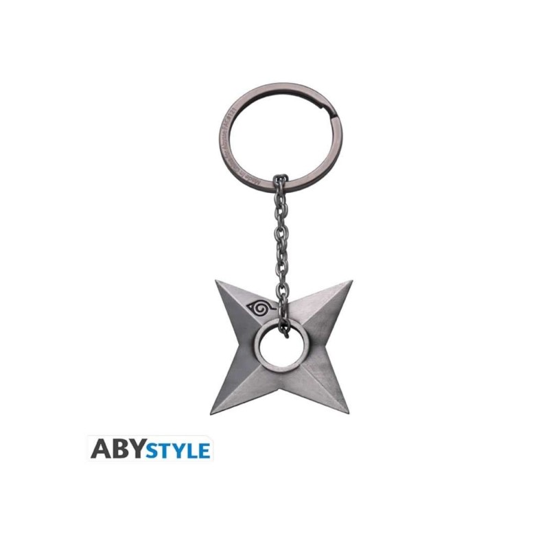 NARUTO SHIPPUUDEN - Portachiavi Shuriken (AbyStyle)