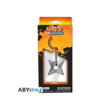 NARUTO SHIPPUUDEN - Portachiavi Shuriken (AbyStyle)