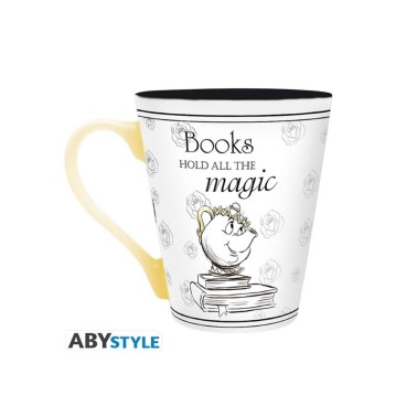 LA BELLA E LA BESTIA - Tazza "Libri" (AbyStyle)