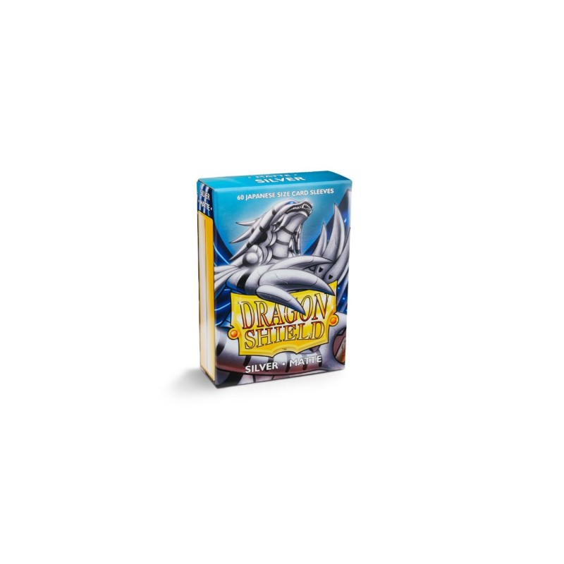 BUSTINE PROTETTIVE - x60 Matte Silver - Japanese Size (Dragon Shield)