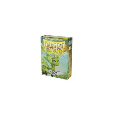 BUSTINE PROTETTIVE - x60 Olive - Standard Size (Dragon Shield)
